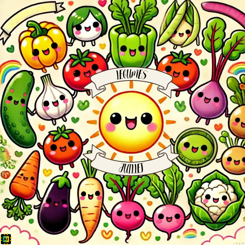 Légumes de Juillet